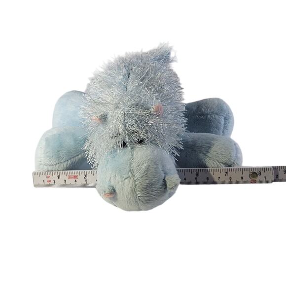 Webkinz Blue Hippo Plush Ganz Stuffed Animal No Code Hippopotamus - Picture 7 of 16
